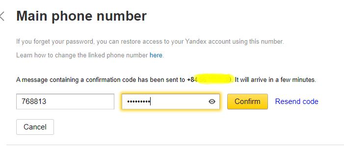 xác minh số điện thoại trên yandex toloka