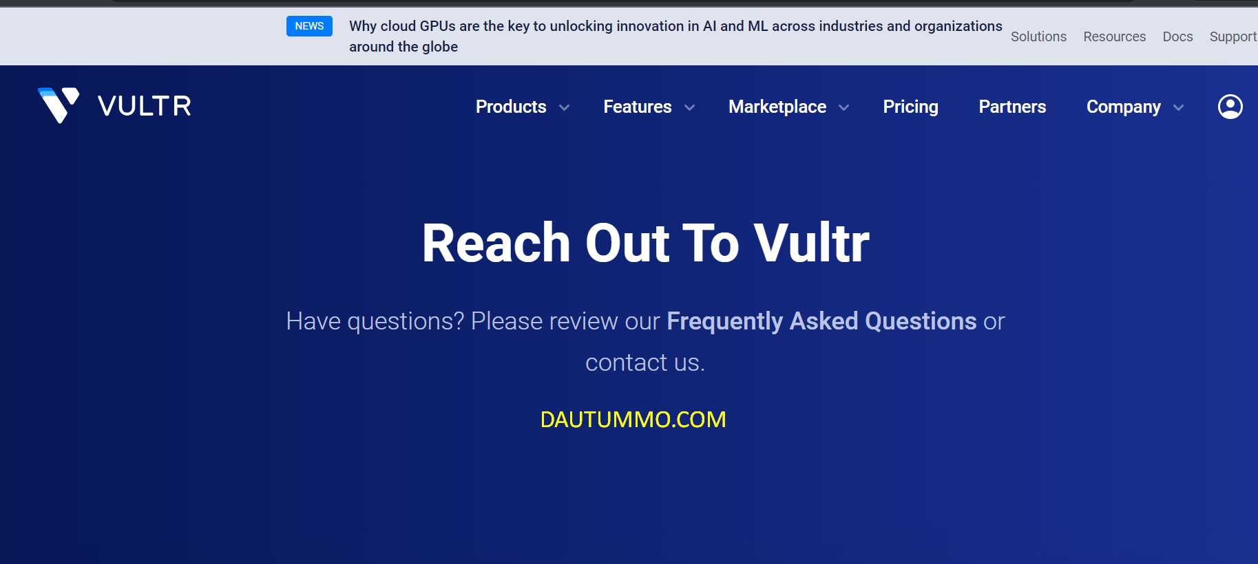 Nâng cấp website với VPS chất lượng, giá rẻ tại Vultr, nhấn vào link đi tới trang ưu đãi.